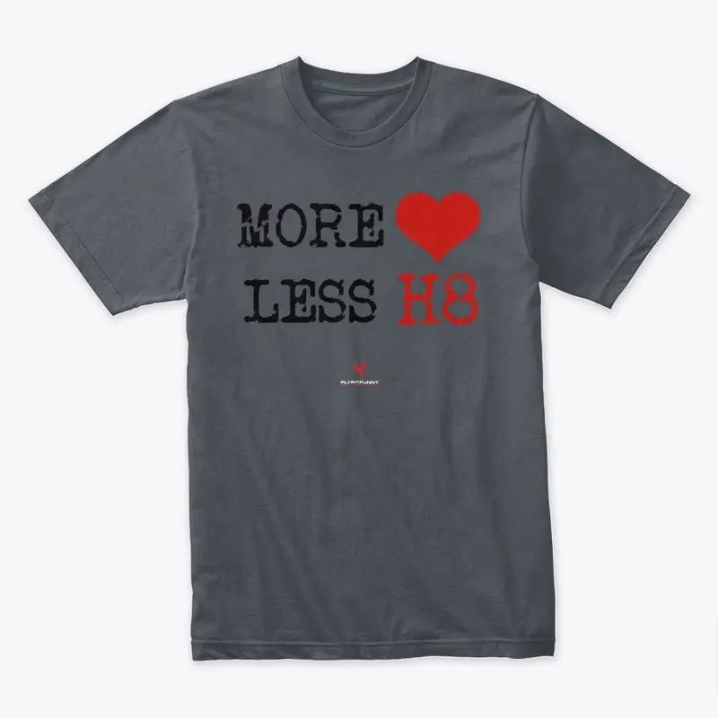 MORE LOVE LESS HATE: Exclusive